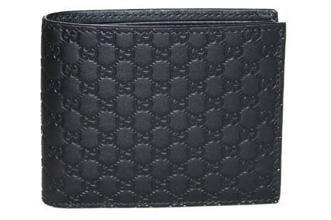 gucci bi fold wallet mens|Gucci bifold wallet microguccissima.